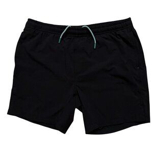 Myles Make Moves Shorts Mens XL Performance Stretch 6" Woven Drawstring Black